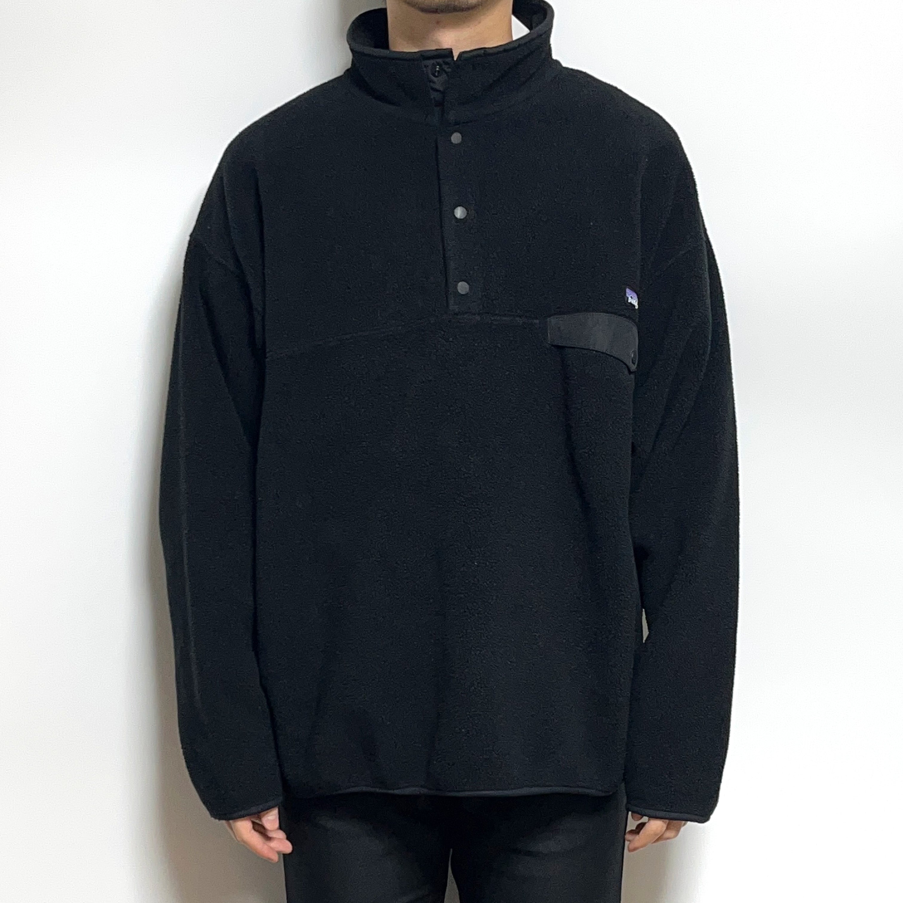 00's Patagonia Fleece Snap T Black Size (XL) – frgeek