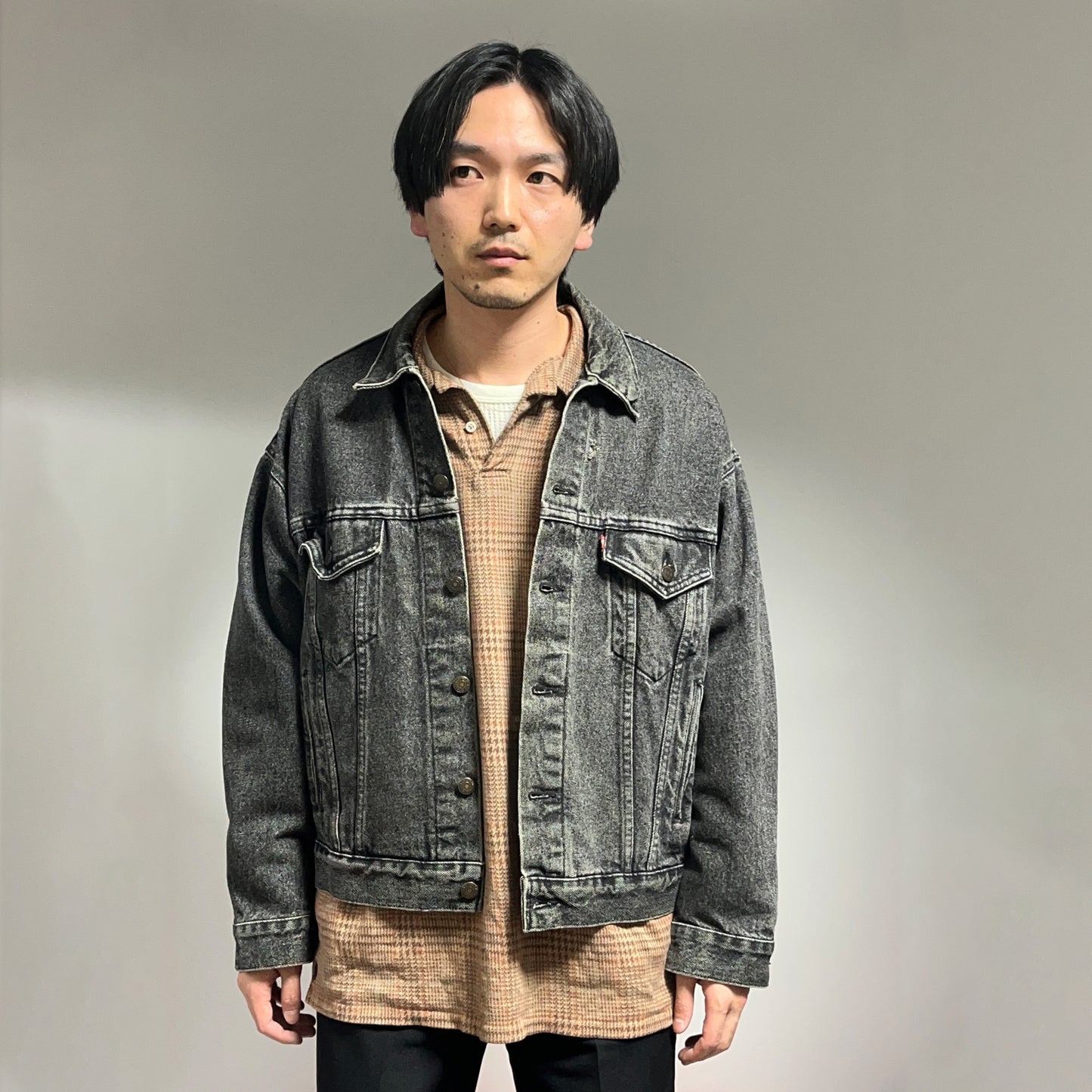 80's〜 Levi's 70507 Black Denim JKT Size (L)