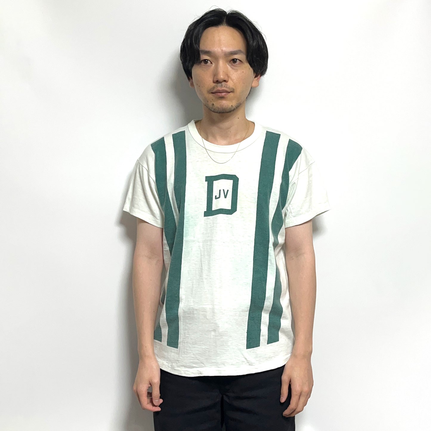 50's Southern Print T 染み込み Size (XL) レア！