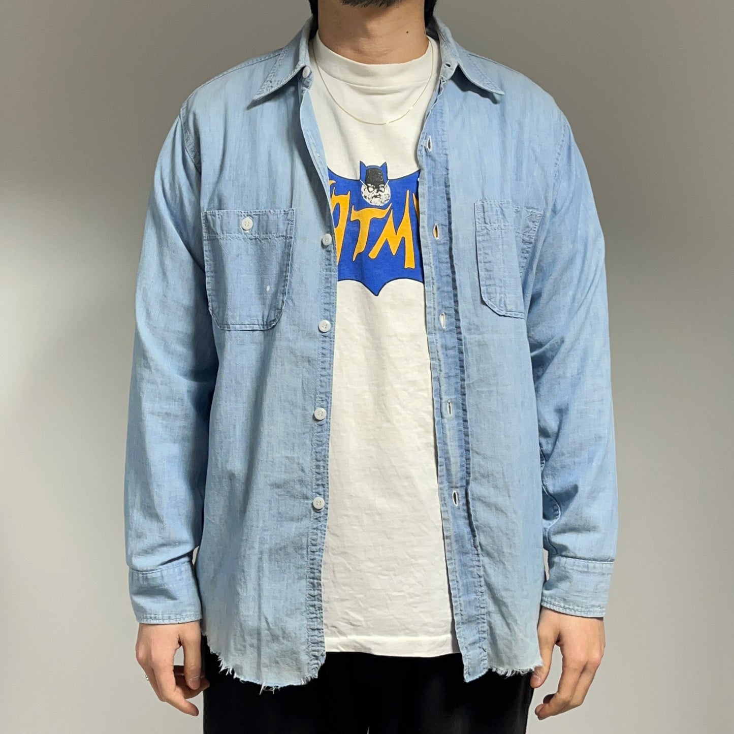 60's Washington Dee Cee Chambray SH Size (L)位