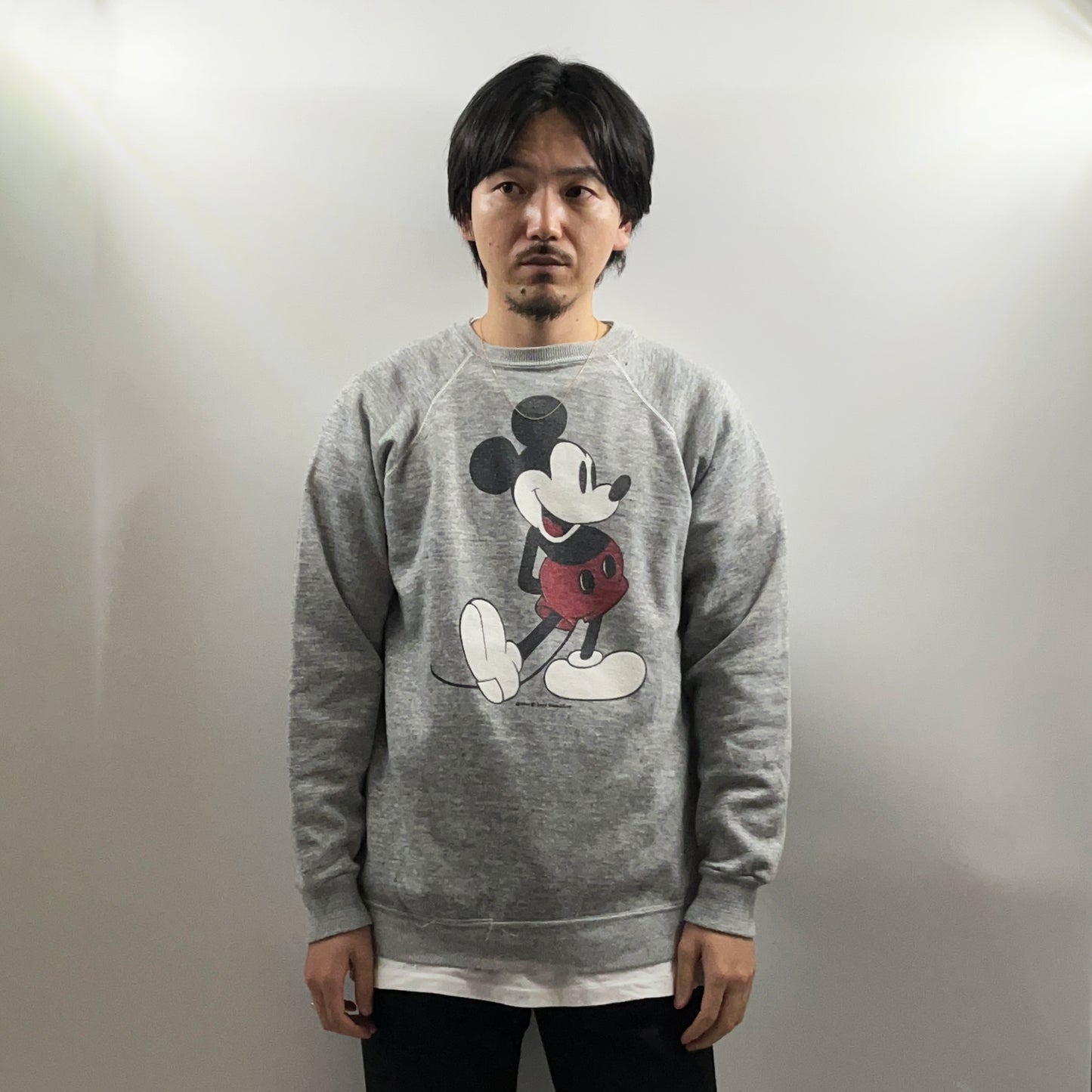 70's〜 Disney Mickey Sweat Size (XL)