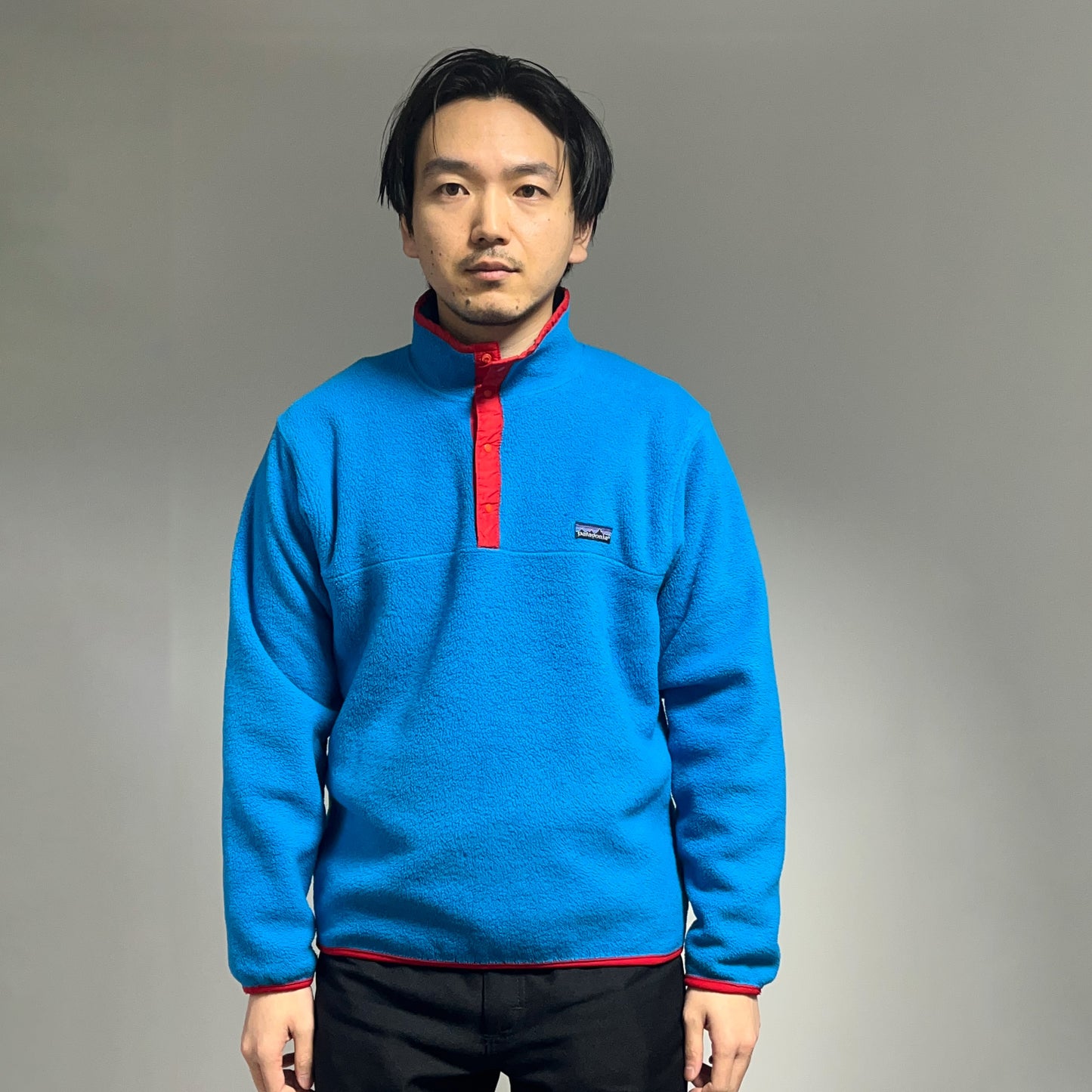 80's Patagonia Synchilla Snap T-Neck Size (M) USA製