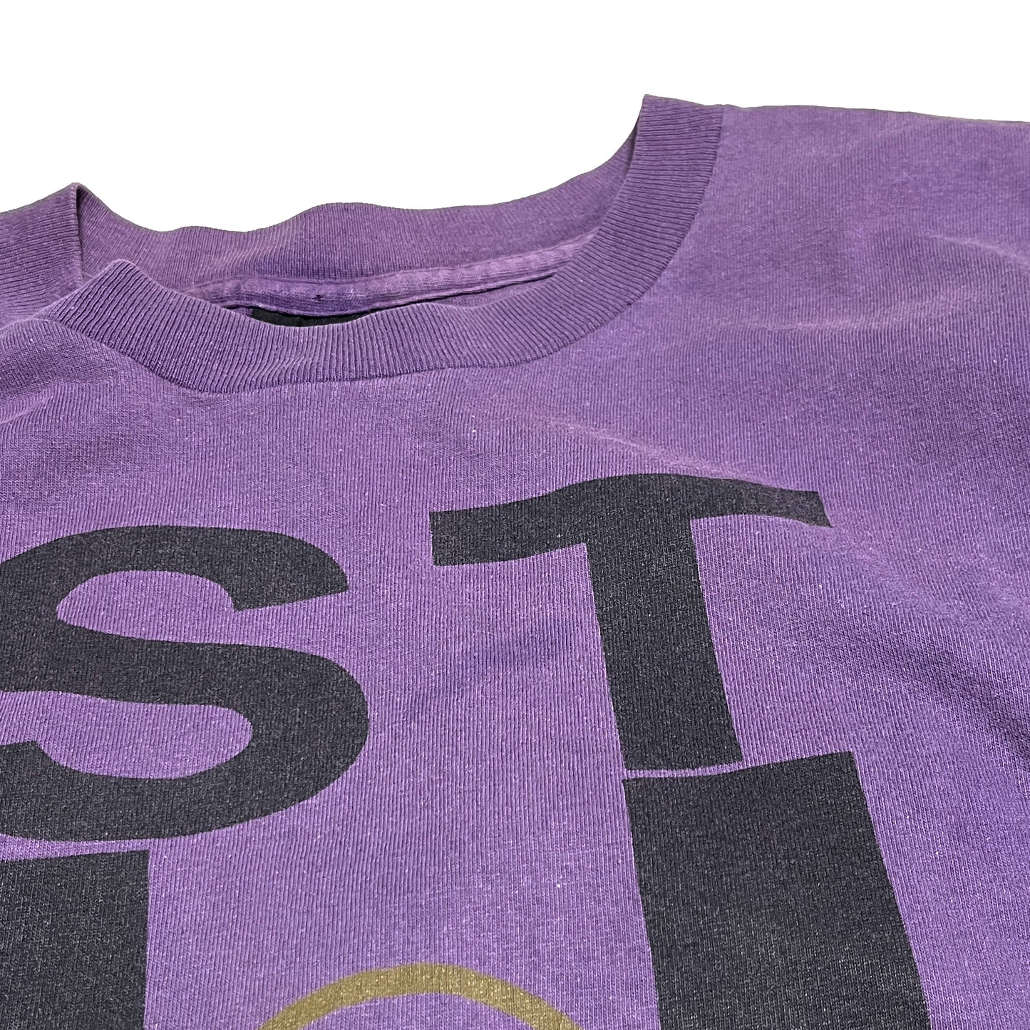 80's〜 黒タグ Old Stussy T 両面プリント Size (L) レア！