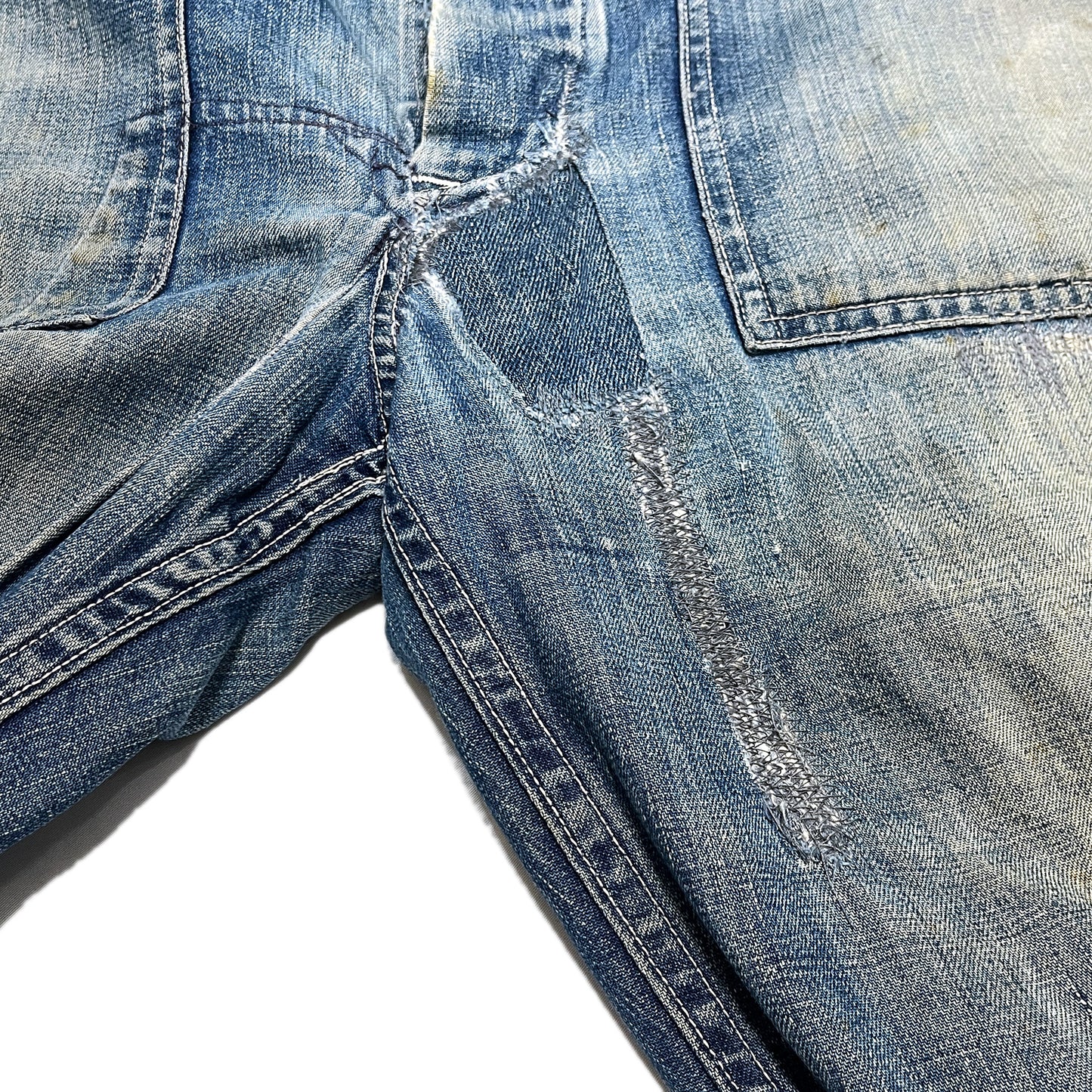 30's〜 U.S.ARMY M-35 Denim PT バックルバック Size (W36 L29)位 スペシャル！