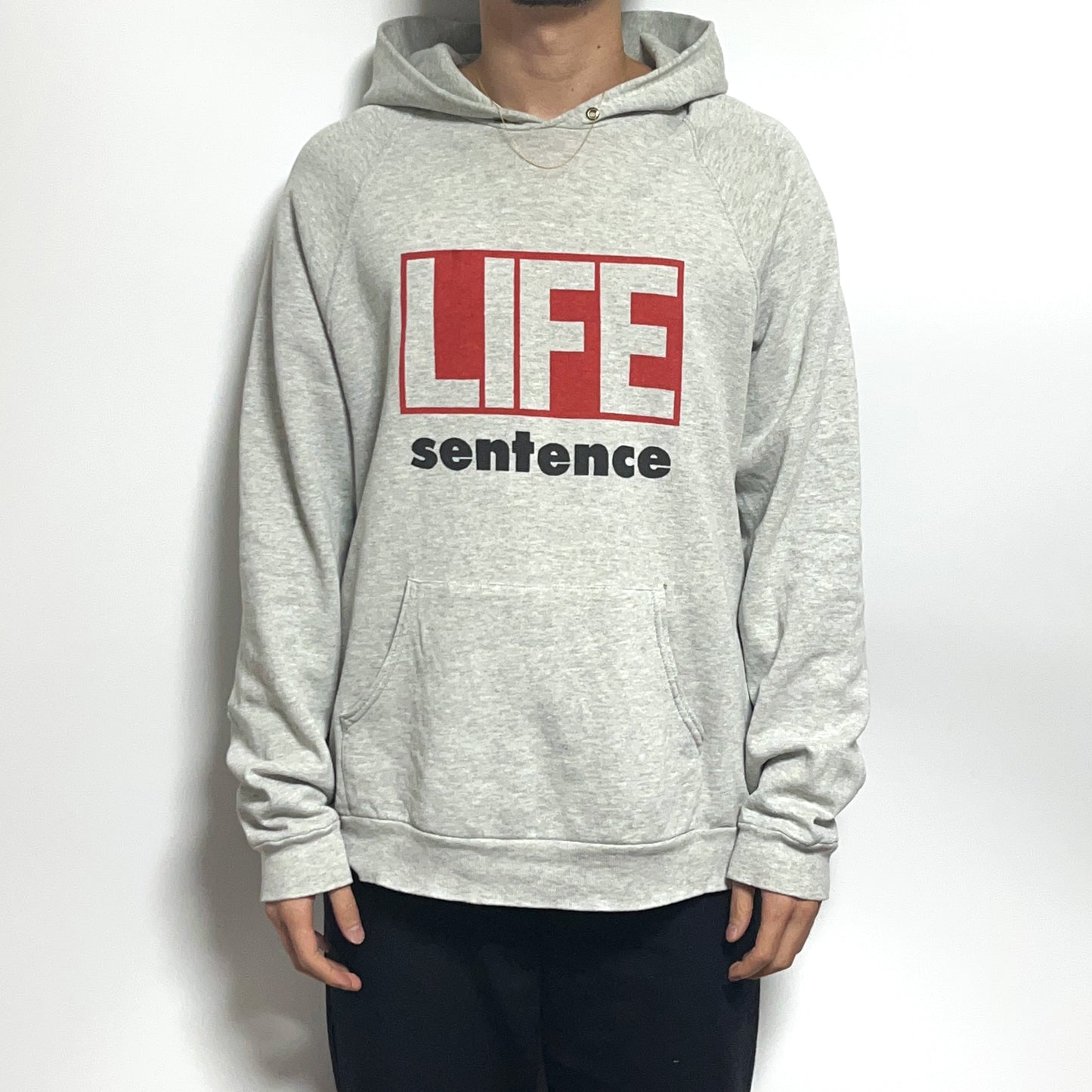 90's SCREEN STARS LIFE Sentence Parka Size (L) レア！