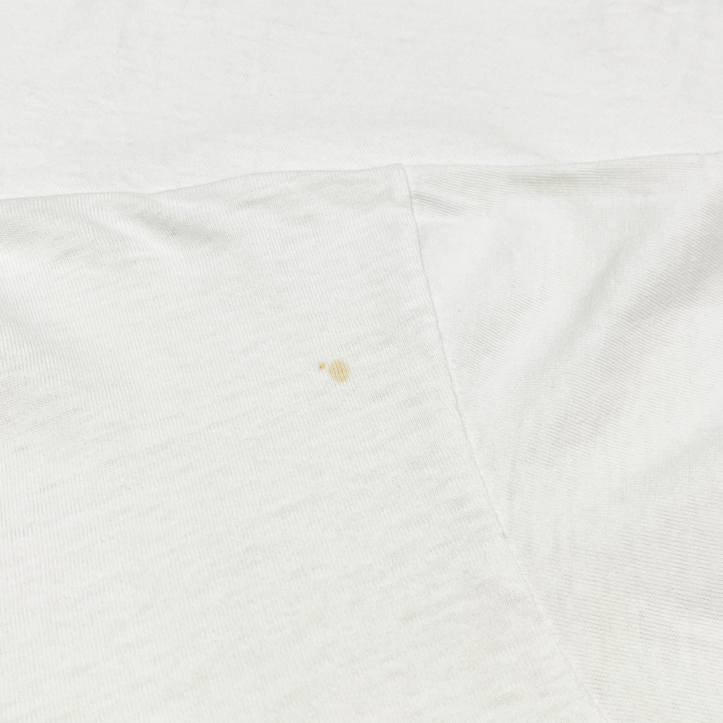 80s〜 Hanes THRASHER T L ディテール 1 白ベース 若干の汚れ