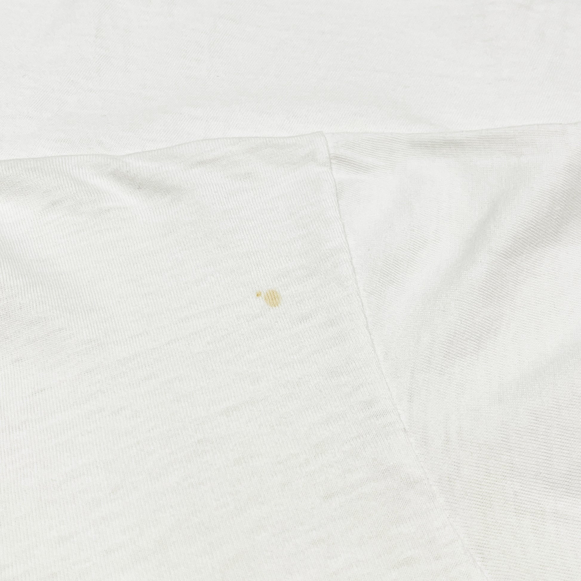 80s〜 Hanes THRASHER T L ディテール 1 白ベース 若干の汚れ
