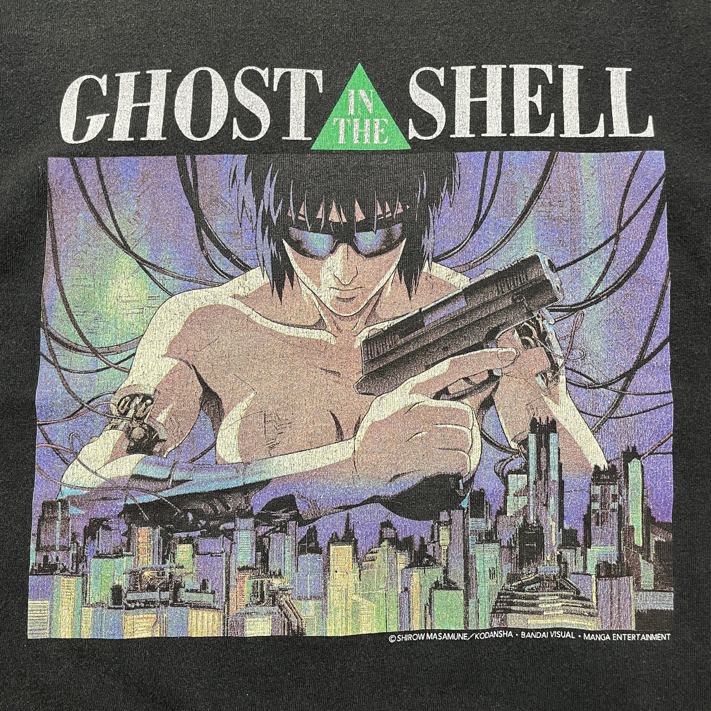 90's FRUIT OF THE LOOM Ghost in The Shell T Size (M)