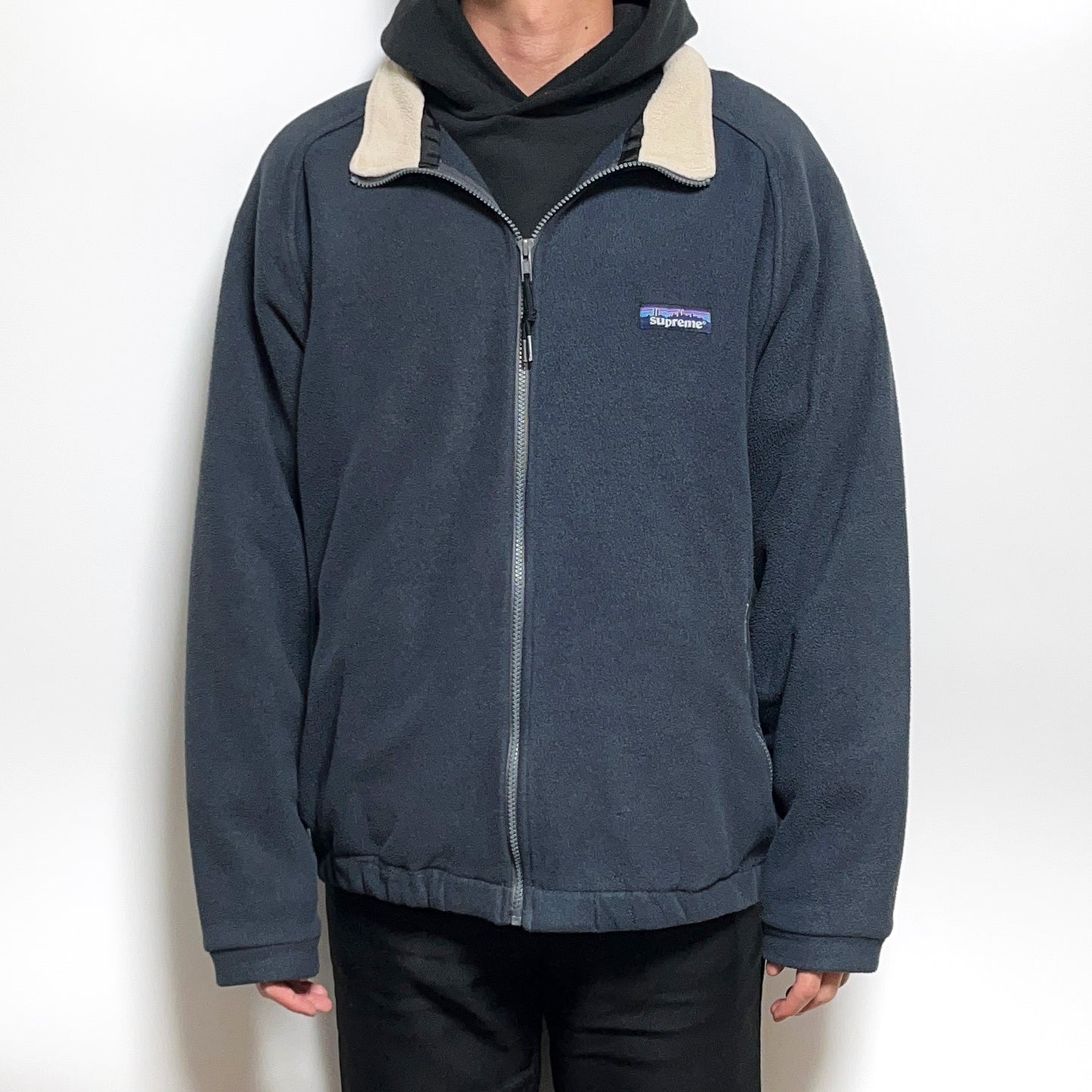 90's Old Supreme Patagonia サンプリング POLARTEC Fleece JKT Size (XL) スペシャル！