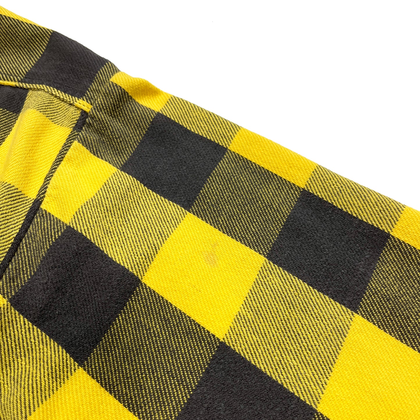 70's FIVEBROTHER Nel SH ブロックチェック 極上配色 Size (L)