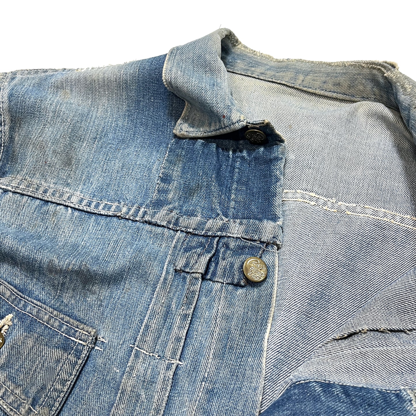 50's〜 Can't Bust'em Denim JKT Size (44-46)位 ビッグサイズ！