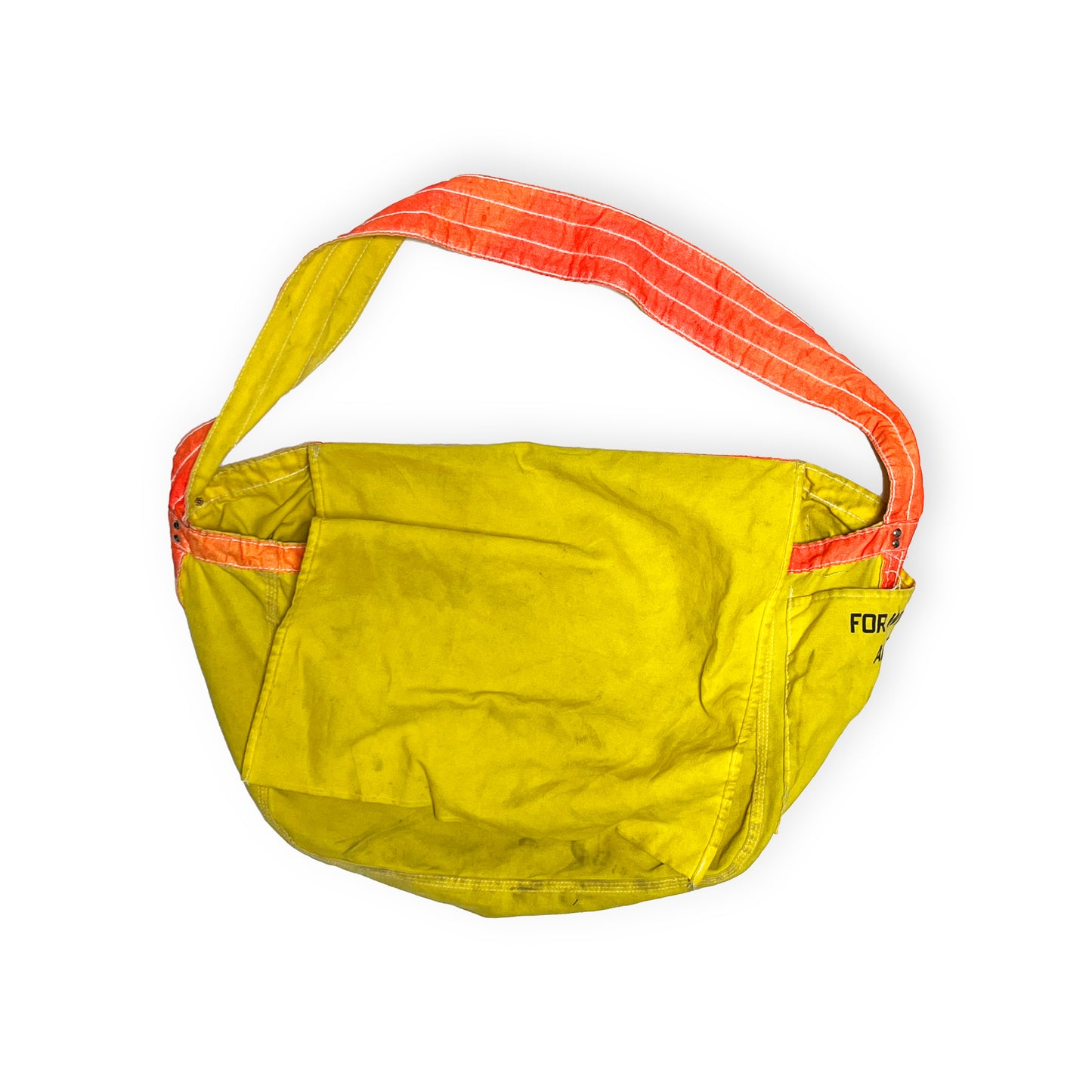 70's〜 Newspaper Bag "Regrster" フラップ付き