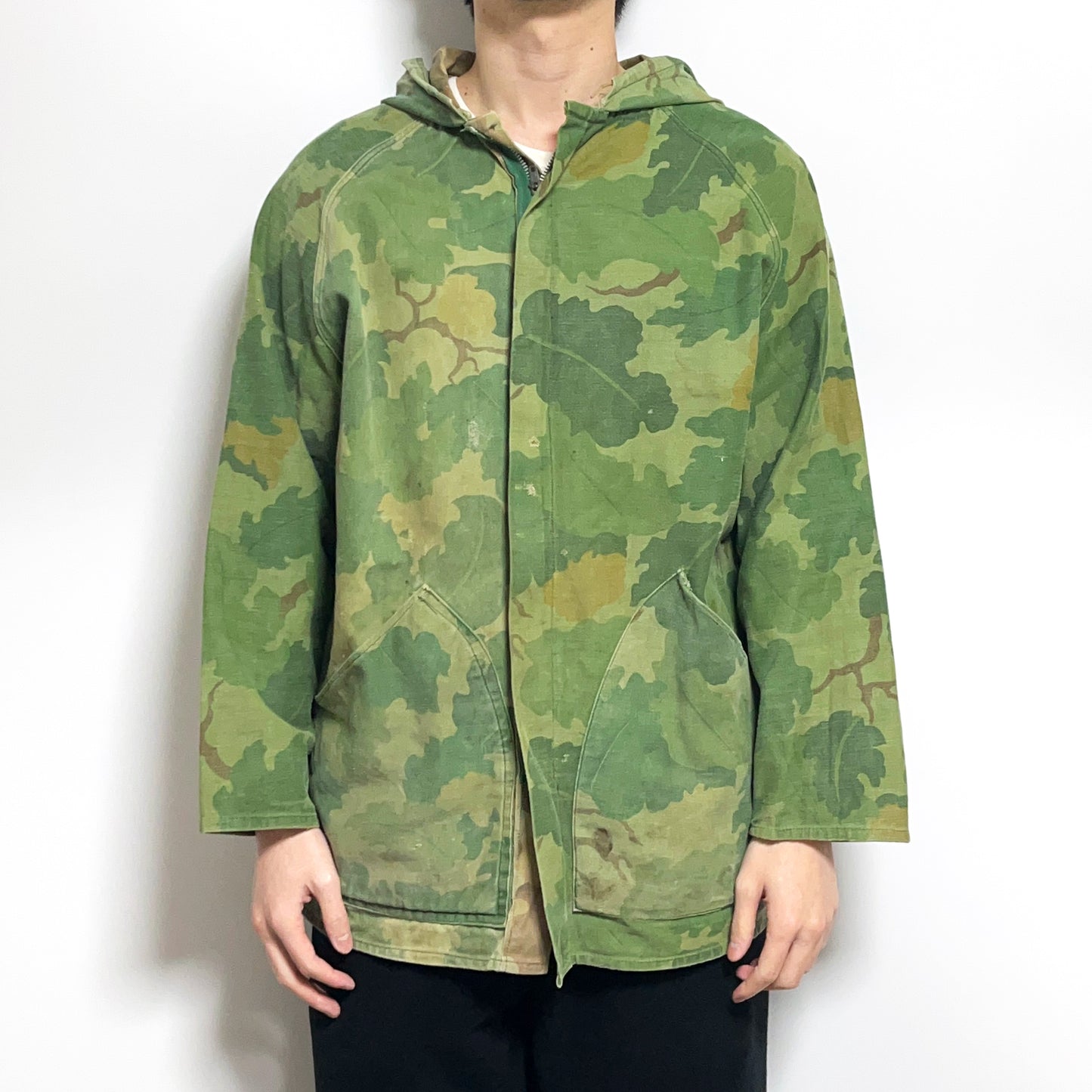 60's～ KAMO Mitchell Zip Parka リバーシブル Size (M) レア！