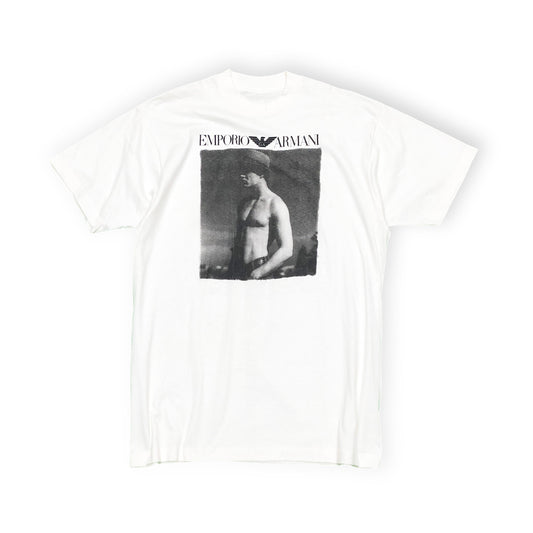 80's UnKnown EMPORIO ARMANI photo by Bruce Weber T Size (L-XL)位