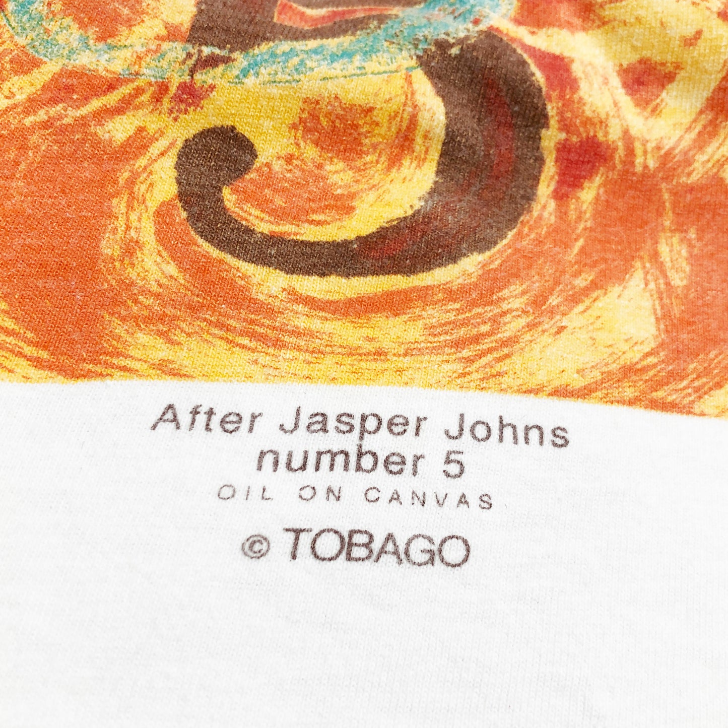 90's Unknown JASPER JOHNS T Size (L)位