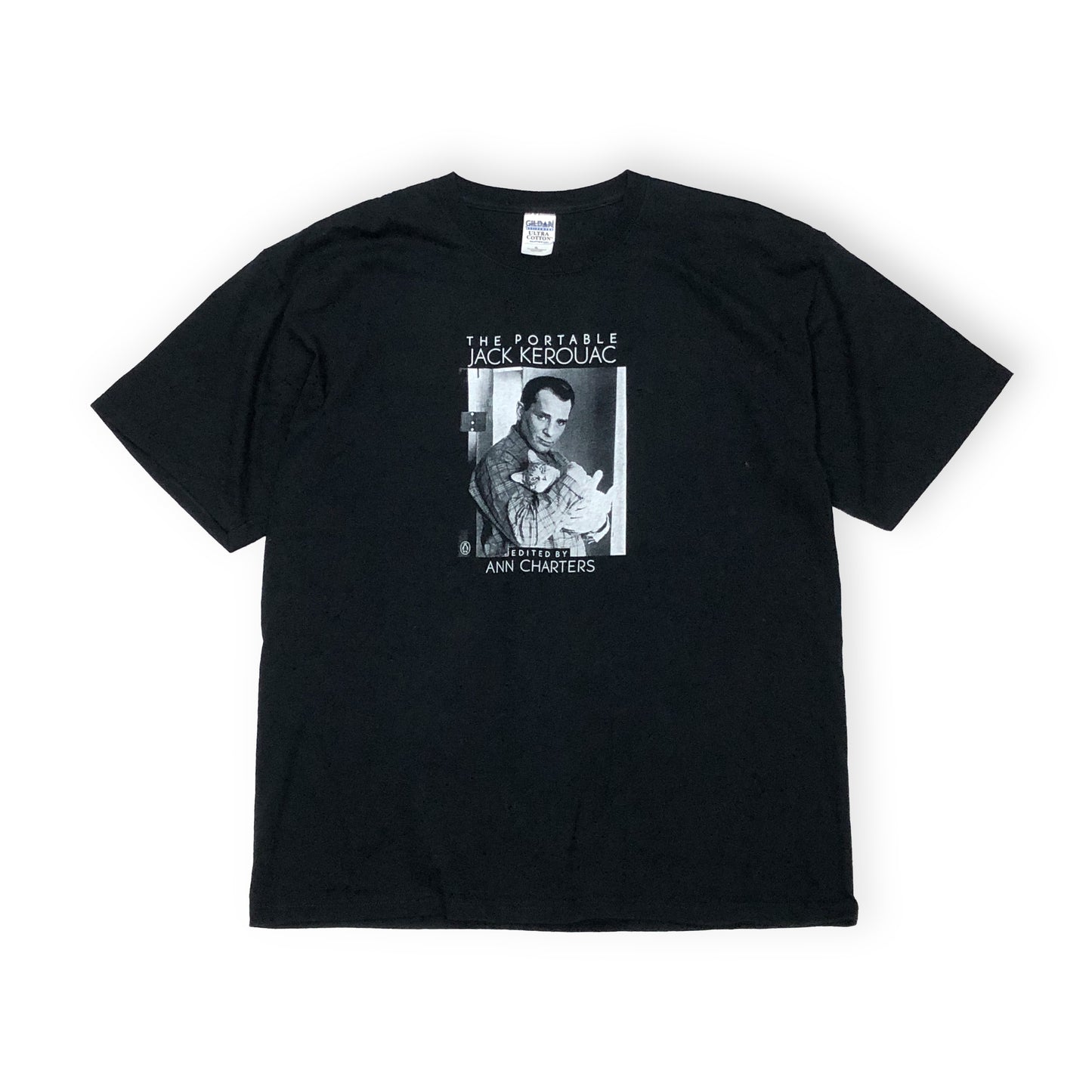 00's Gildan Jack Kerouac "The Portable Jack Kerouac" T Size (XL)