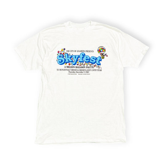 80's Hanes ANAHEIM PRESENTS "Skyfest" T Size (L)