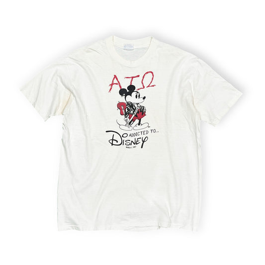 80's Hanes Mickey Mouse "Mick Jagger Parody" Size (XL)