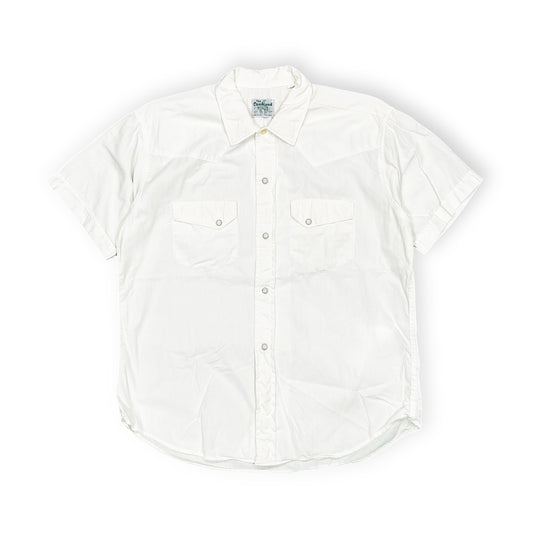 60's The Cowhand White Western SH Size (L)位