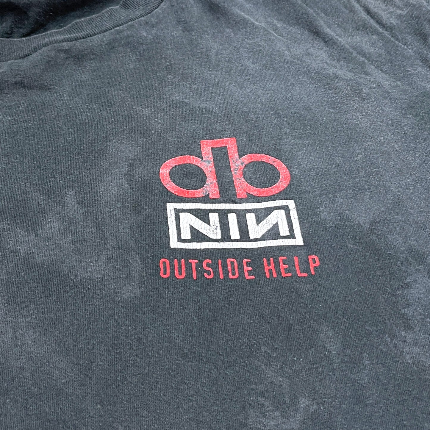 90's BROCKUM Nine Inch Nails X David Bowie T Size (ONE SIZE FITS ALL)