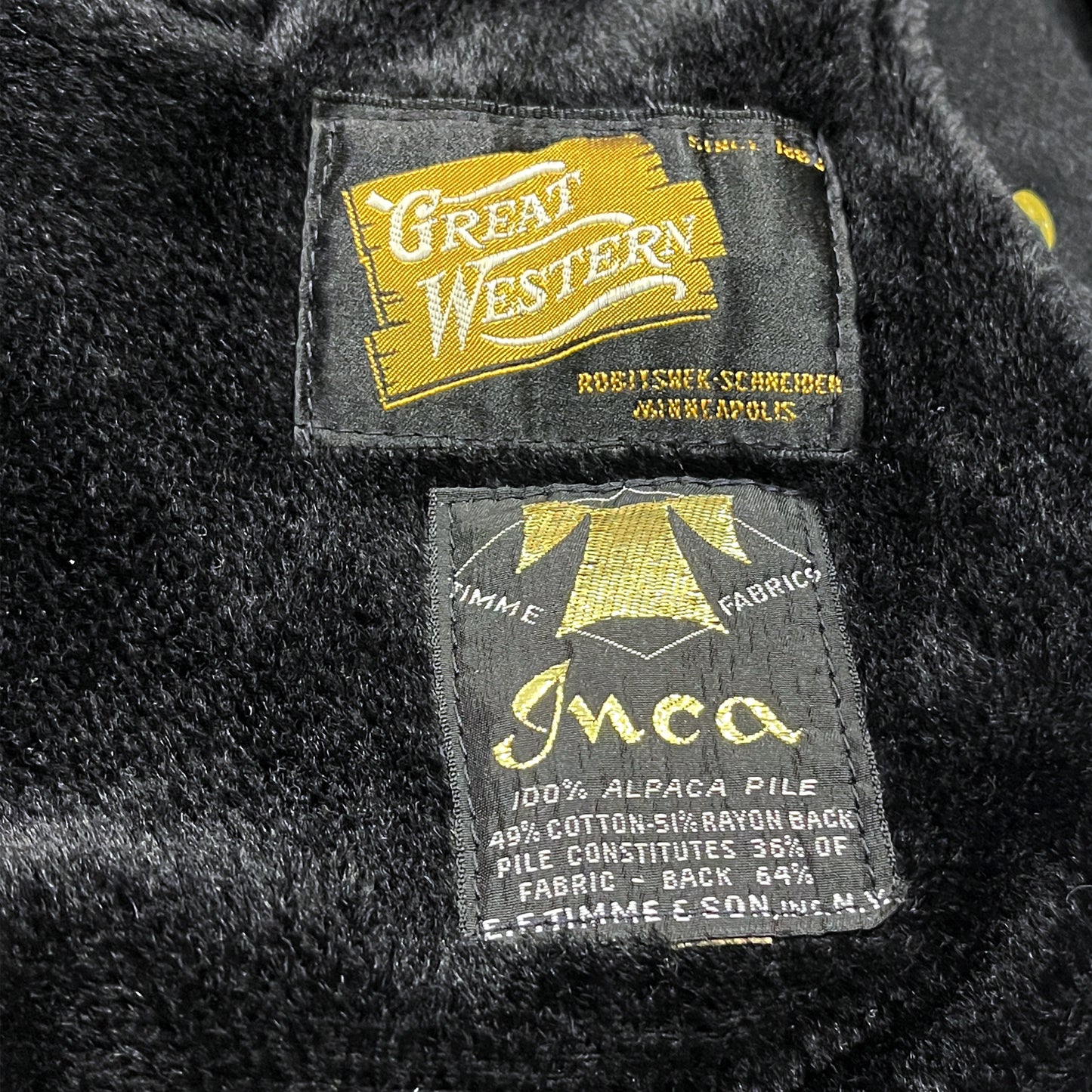 60's〜 BASKIN Gang Coat Black Size (40)