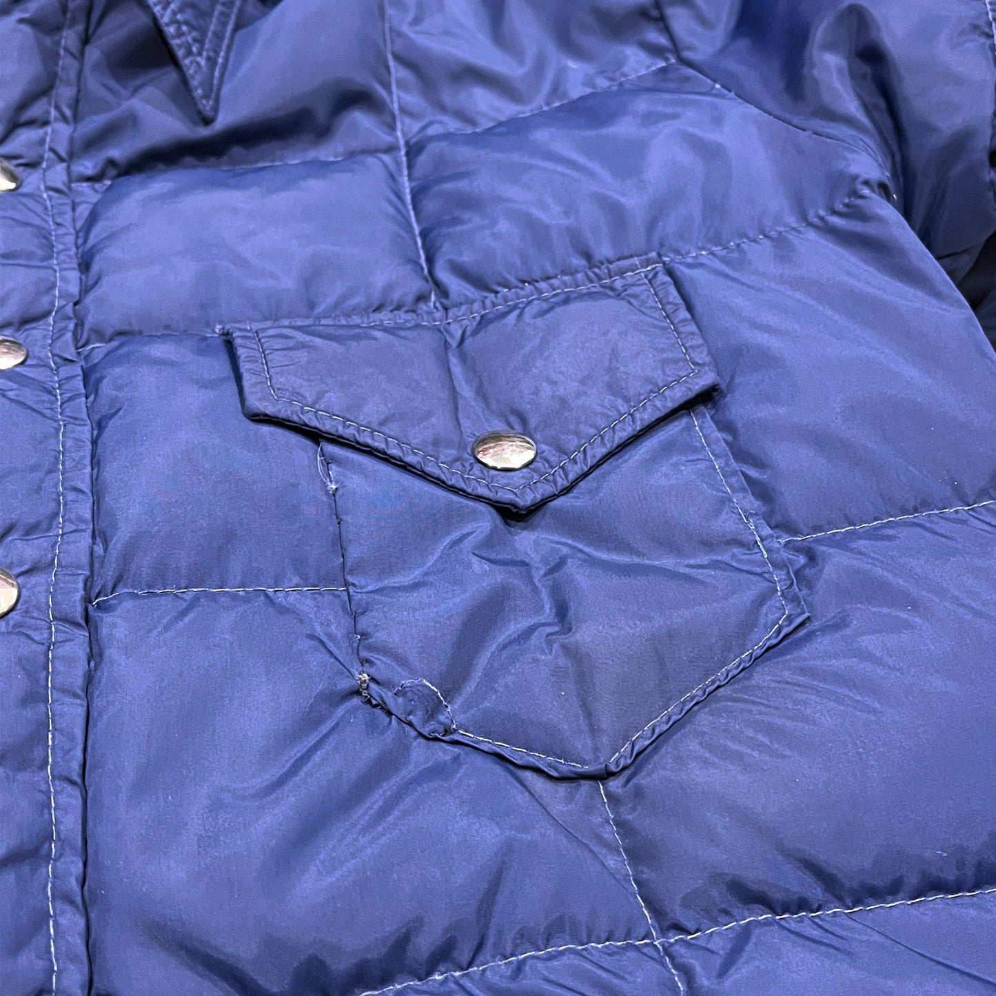 70's L.L.Bean 筆記体タグ Down SH Size (L)位