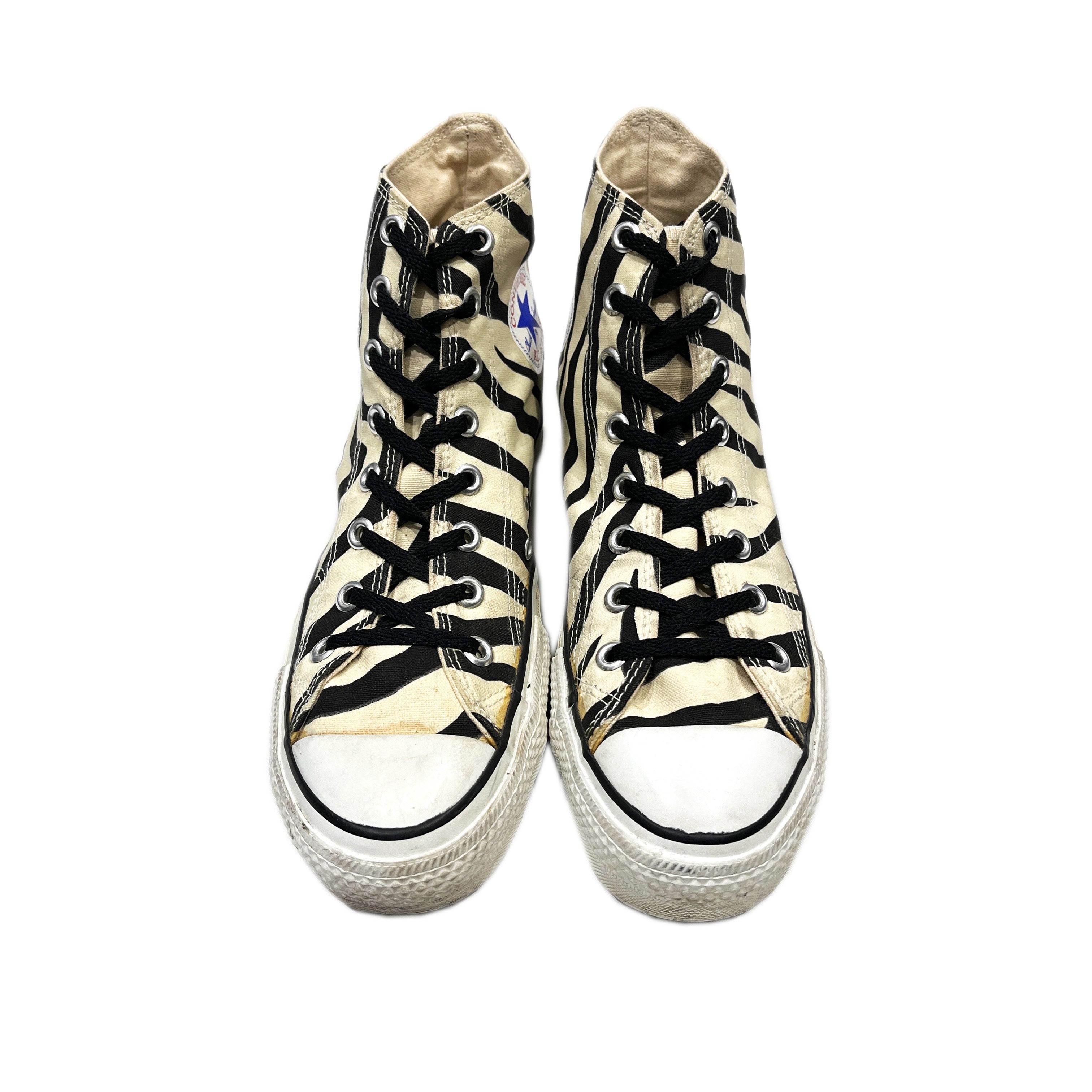 Converse all star outlet zebra print