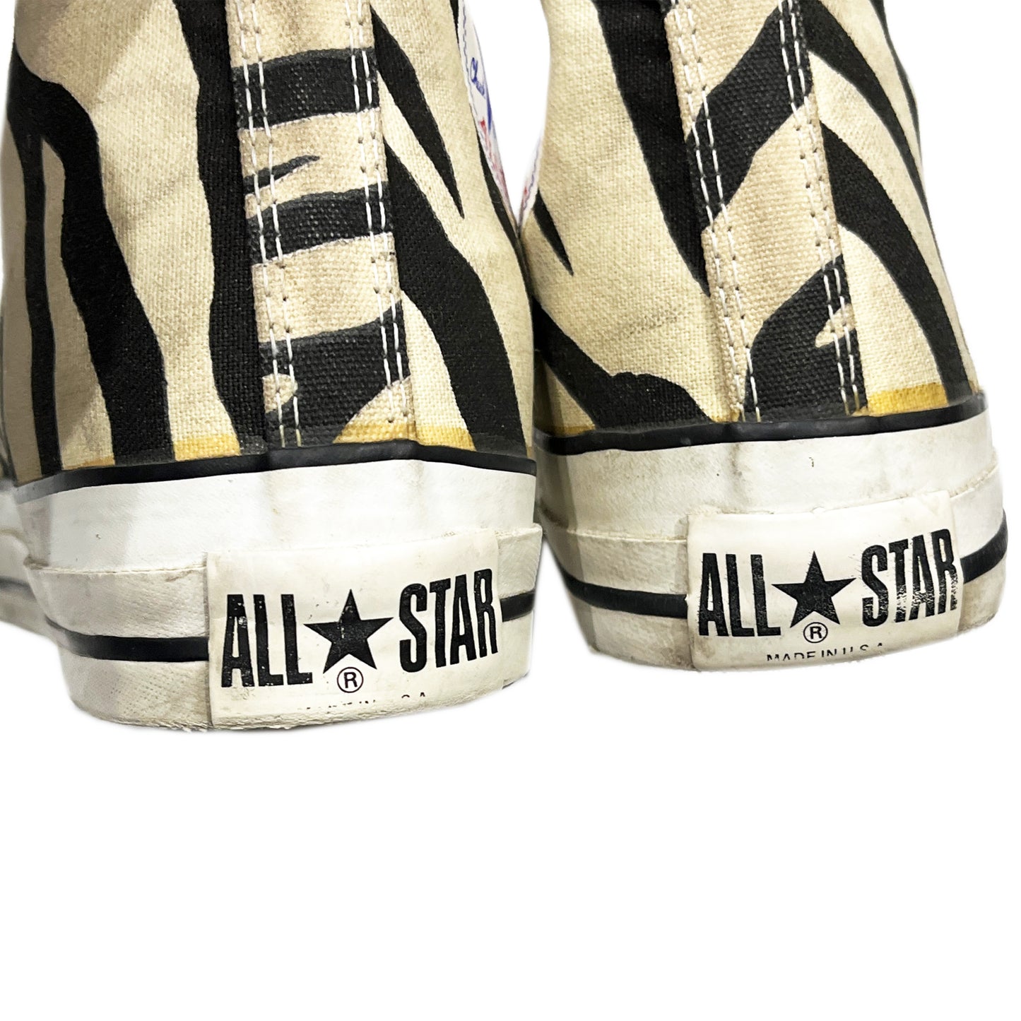 80's Converse Allstar Zebra Pattern Size (8)