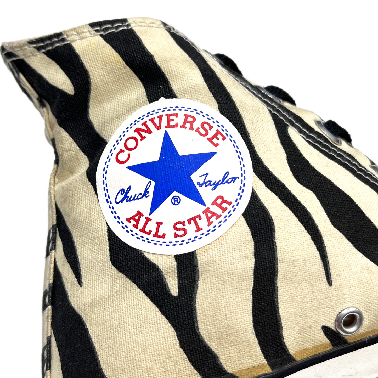 80's Converse Allstar Zebra Pattern Size (8)