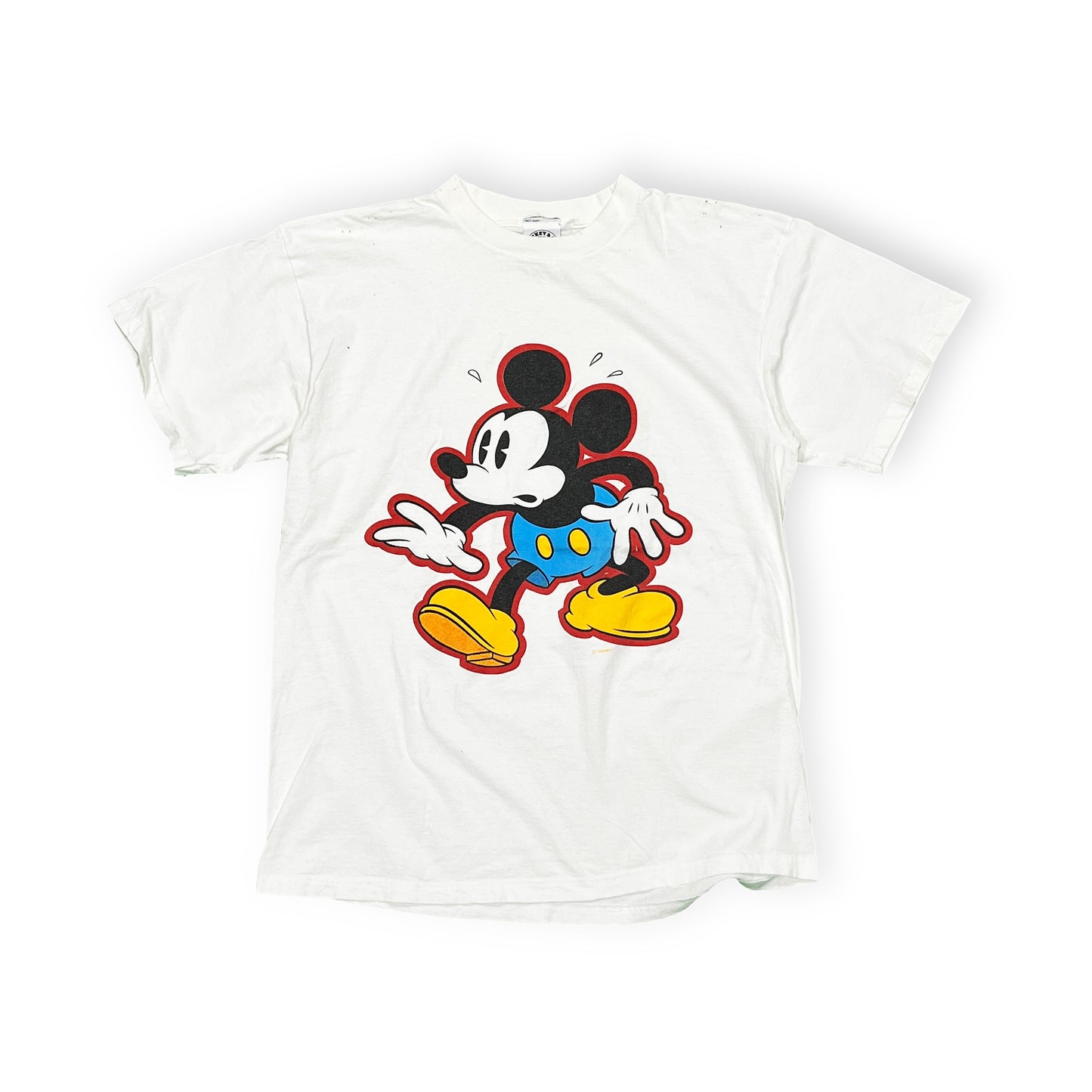 90's Disney Mickey Blue PT T Size (One Size Fits All)