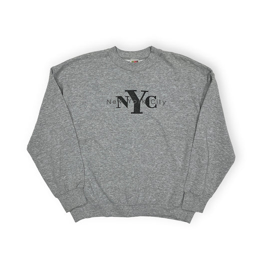 90's FRUIT OF THE LOOM N.Y.C Sweat Size (L)