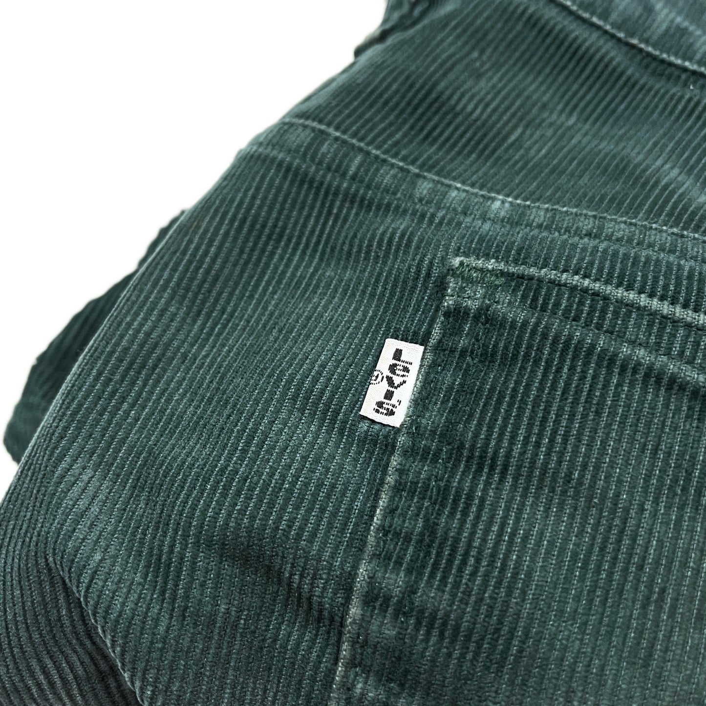 80's Levi's 519 Corduroy PT Green (W34 L32)位