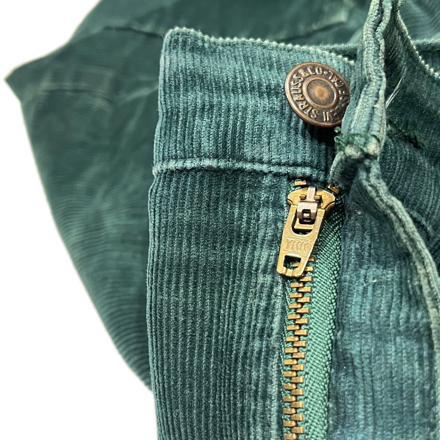 80's Levi's 519 Corduroy PT Green (W34 L32)位