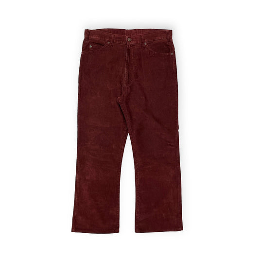 80's Levi's 517 Corduroy PT Burgundy (W35 L28)位