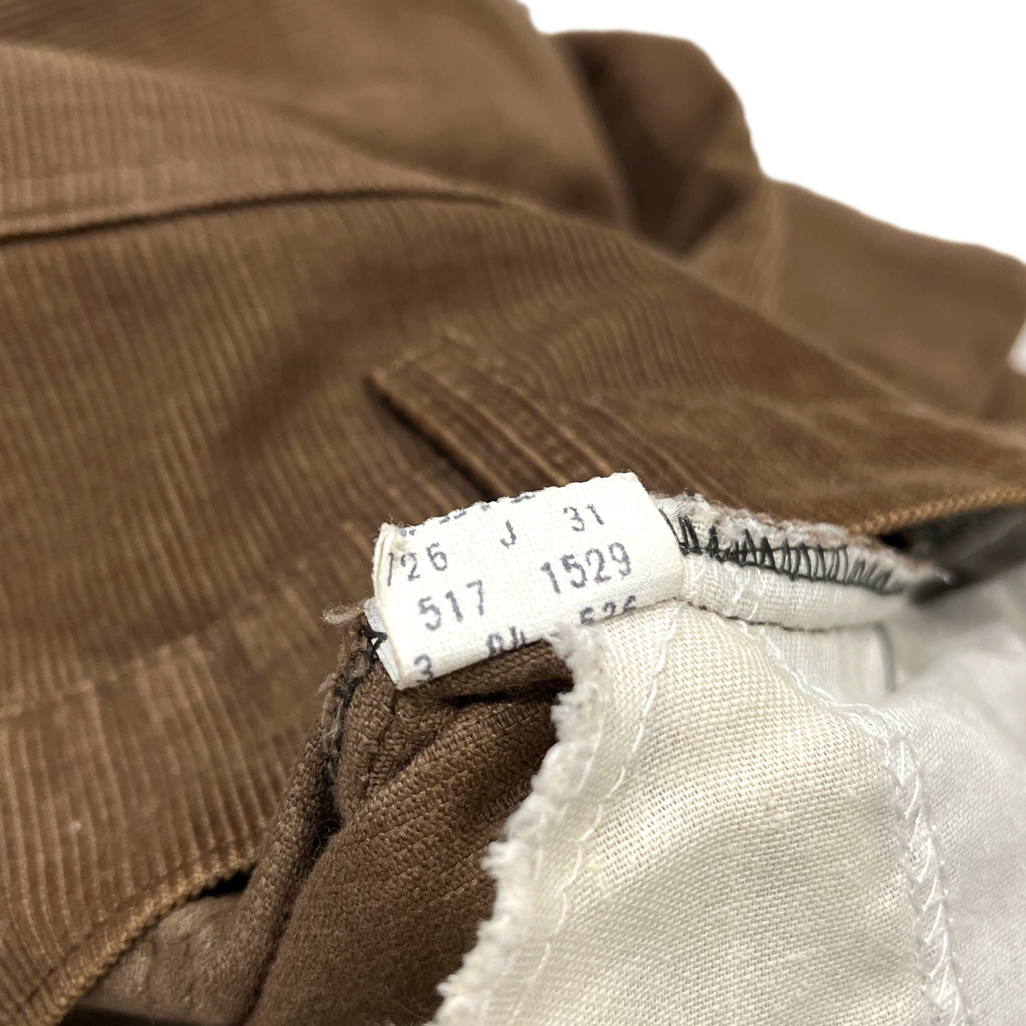 80's Levi's 517 Corduroy PT Brown (W33 L28)位