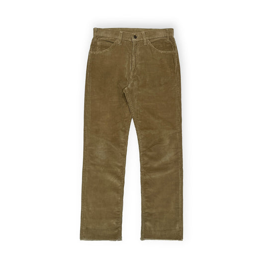 80's Levi's 509 太畝 Corduroy PT Olive (W32 L31)位