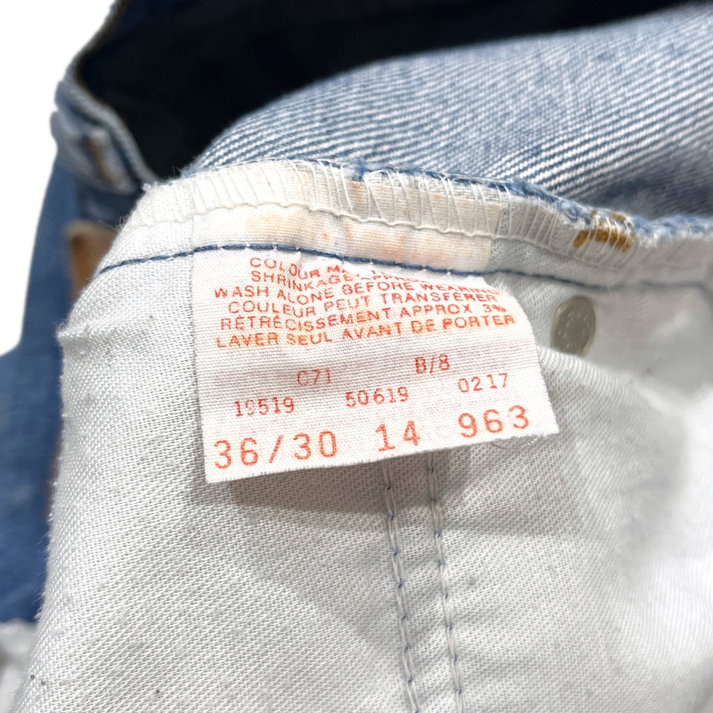 90's Levi's 619 Denim カナダ製 Size (W34 L30)位