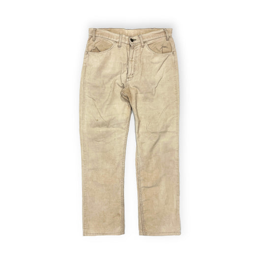 70's Levi's 519 Corduroy PT Beige (W32 L30)位