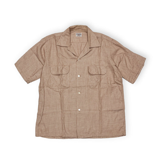50's COLEBROOKE 千鳥格子 S/S SH Size (M)