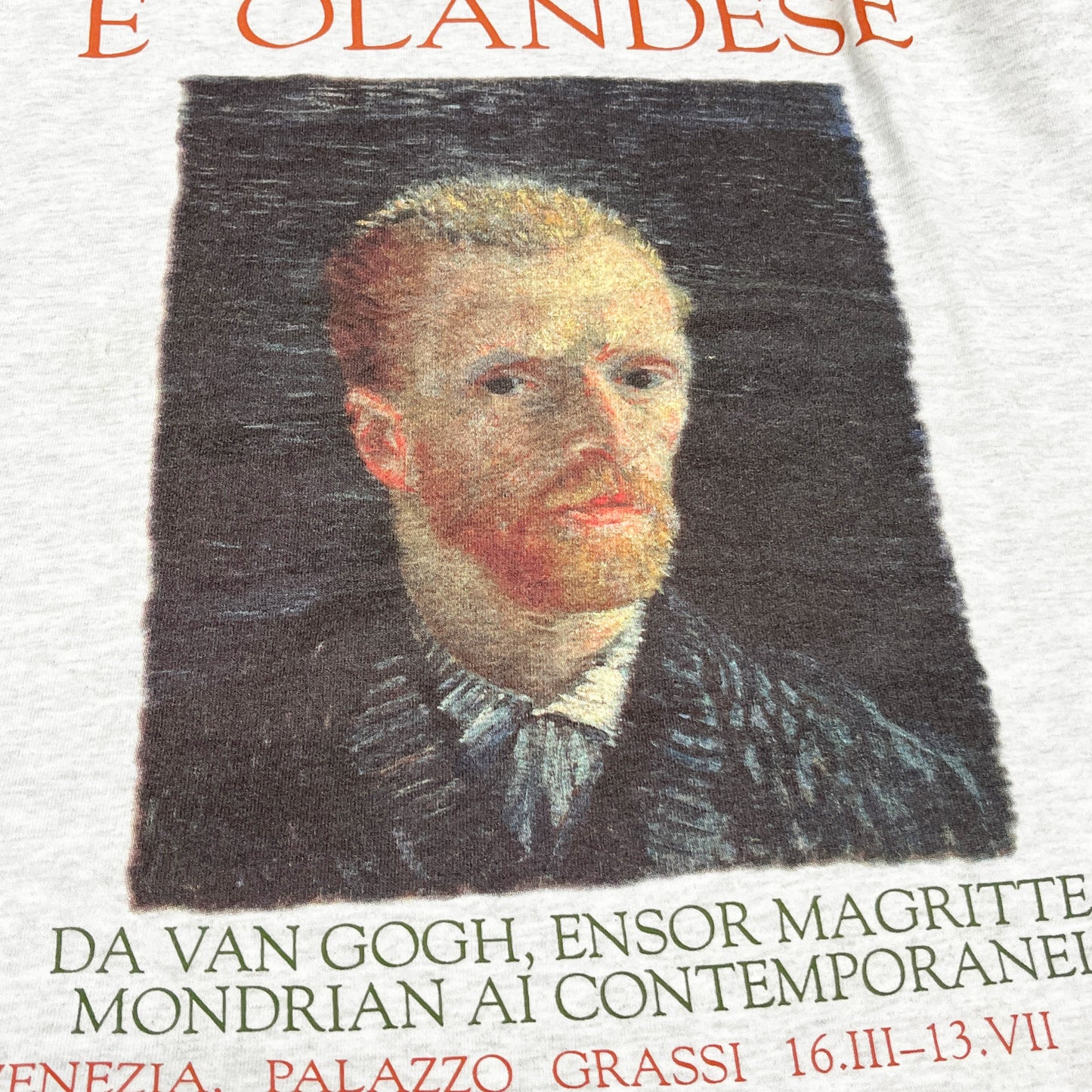 90's SCREEN STARS Gogh "自画像" T Size (XL)