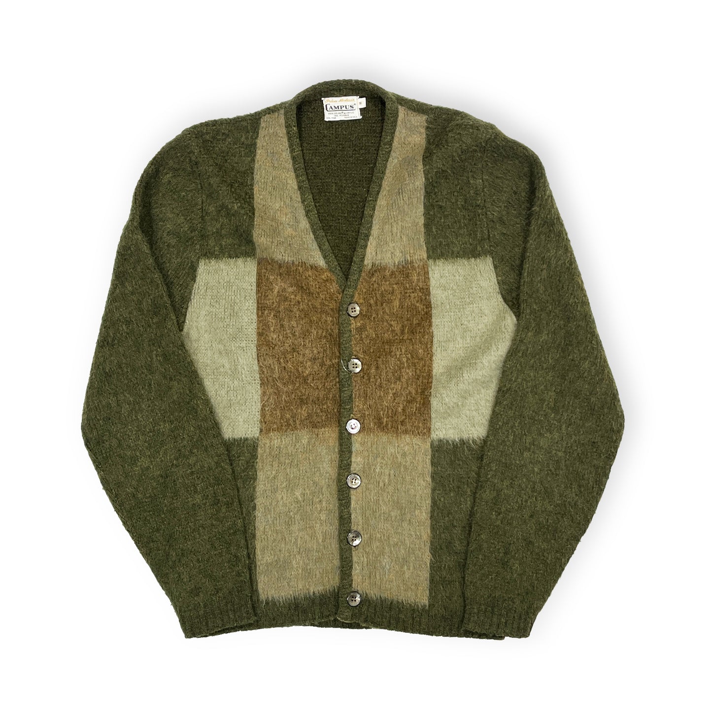 60,s】campus mohair cardigan - カーディガン