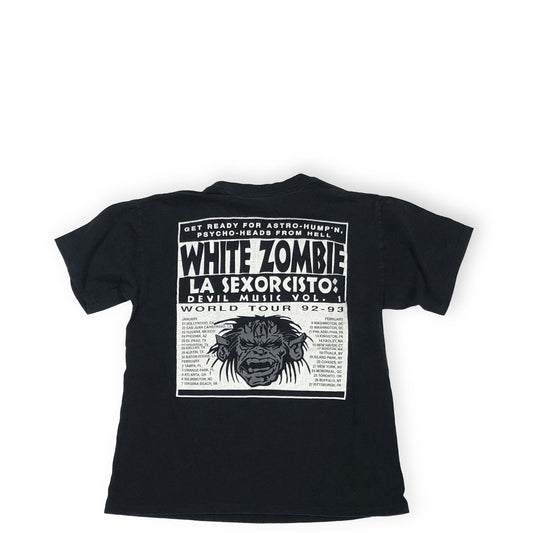 90's UnKnown "WHITE ZOMBIE" Tシャツ 実寸(L)位